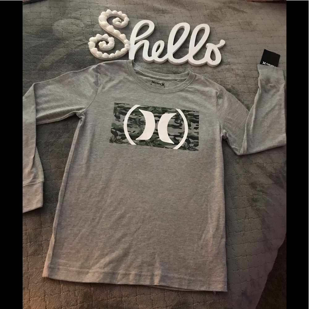 Hurley Long Sleeve T-Shirt {NEW}